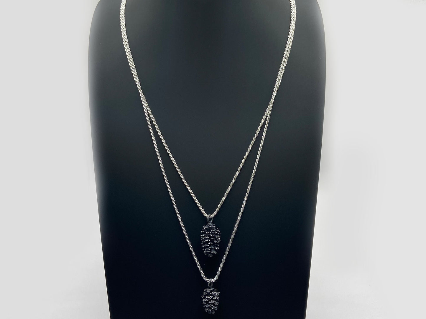 Sterling Silver Pine Cone Pendant